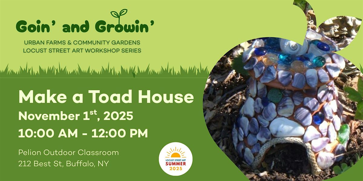 Making Toad Houses at Pelion Outdoor Classroom