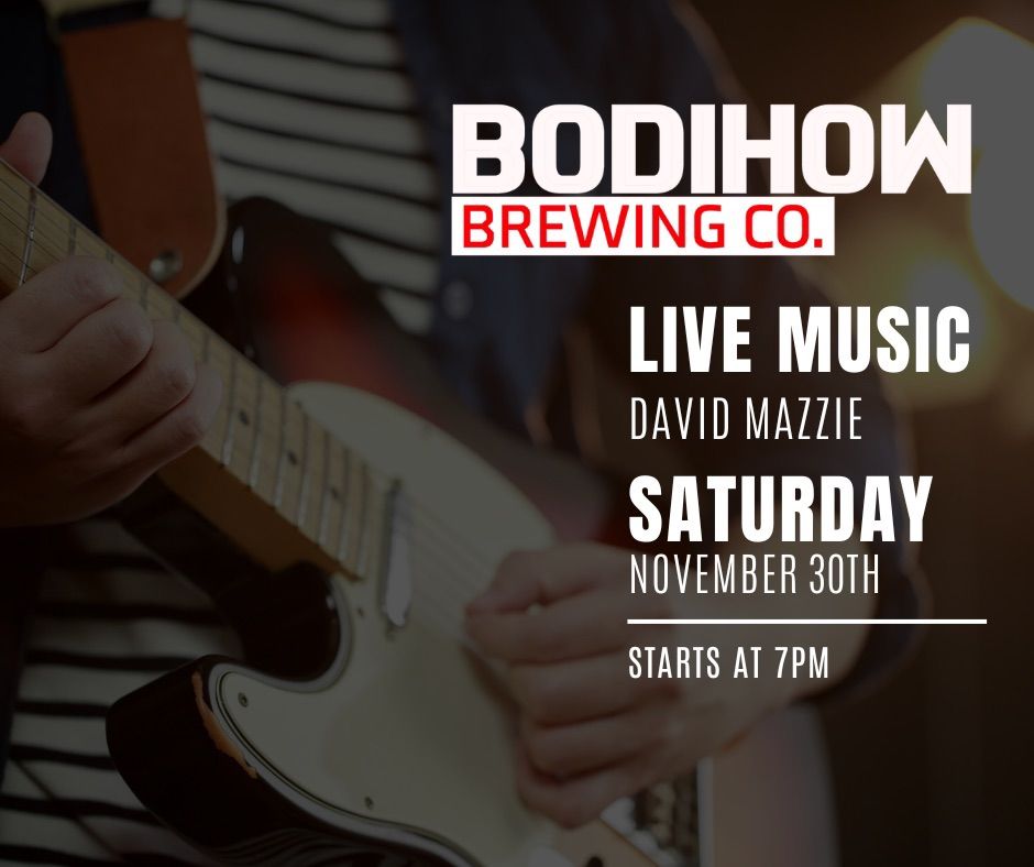 Live music with David Mazzie