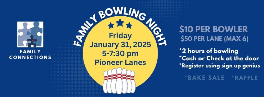 Family Bowling Night Fundraiser