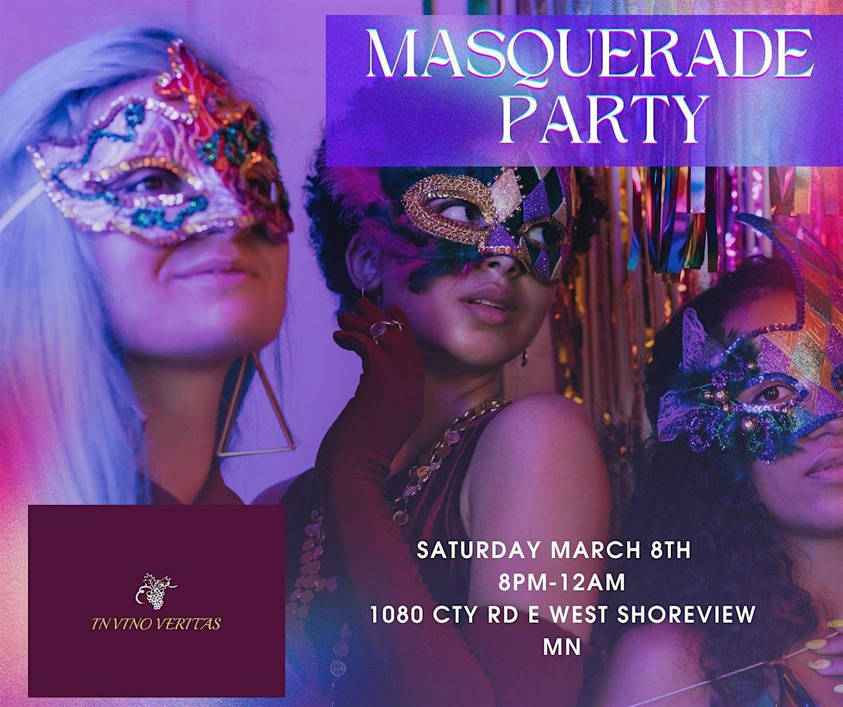 Masquerade Party -Dance, Drink and DJ