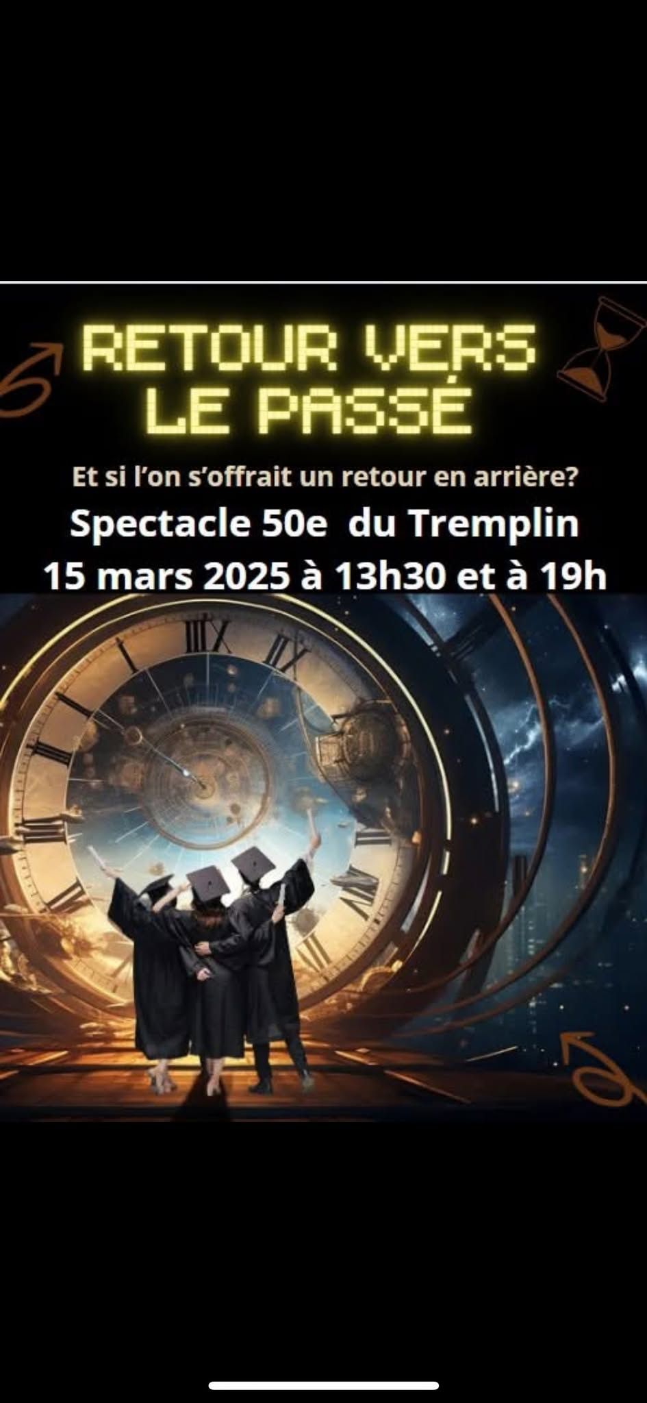 Spectacle du 50e de l\u2019\u00e9cole secondaire Le Tremplin