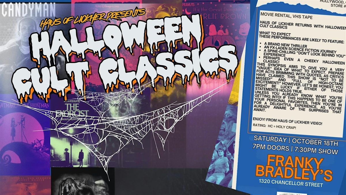 HALLOWEEN CULT CLASSICS