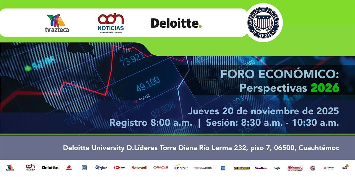 Foro Econ\u00f3mico: perspectivas 2026