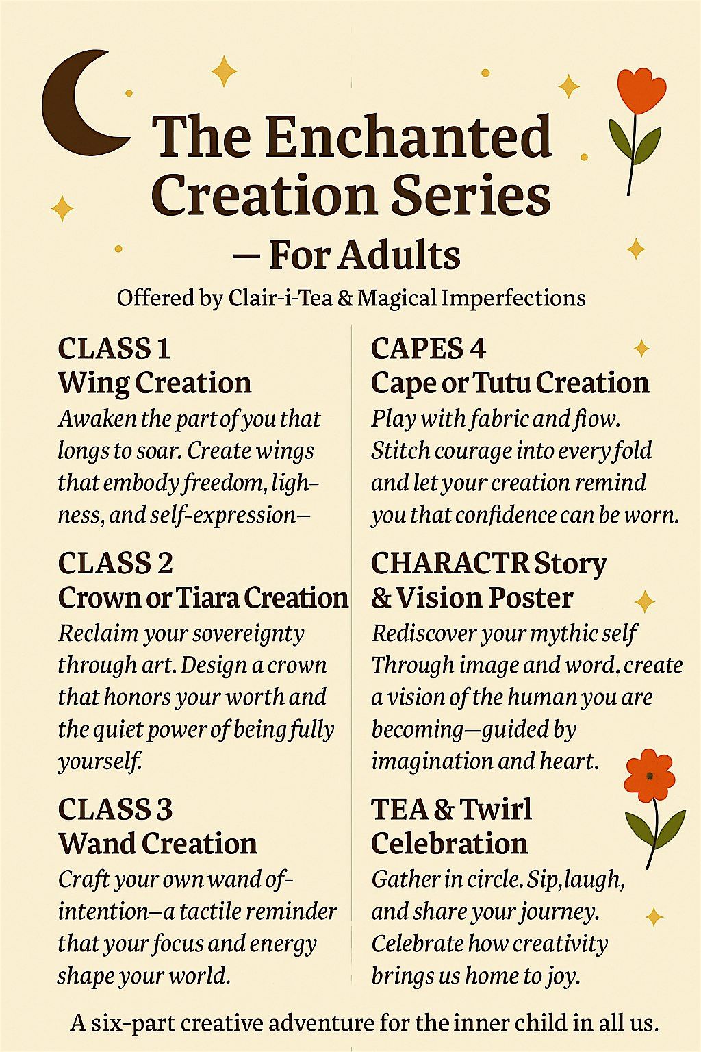 Enchanted Creation Series - For Adults