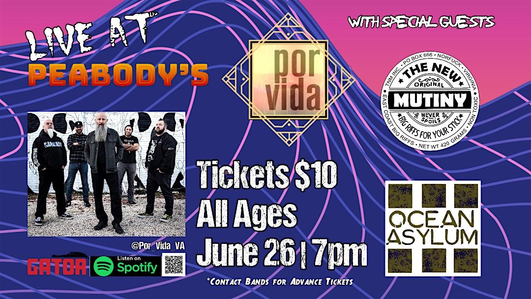 Por Vida! Live at Peabody's