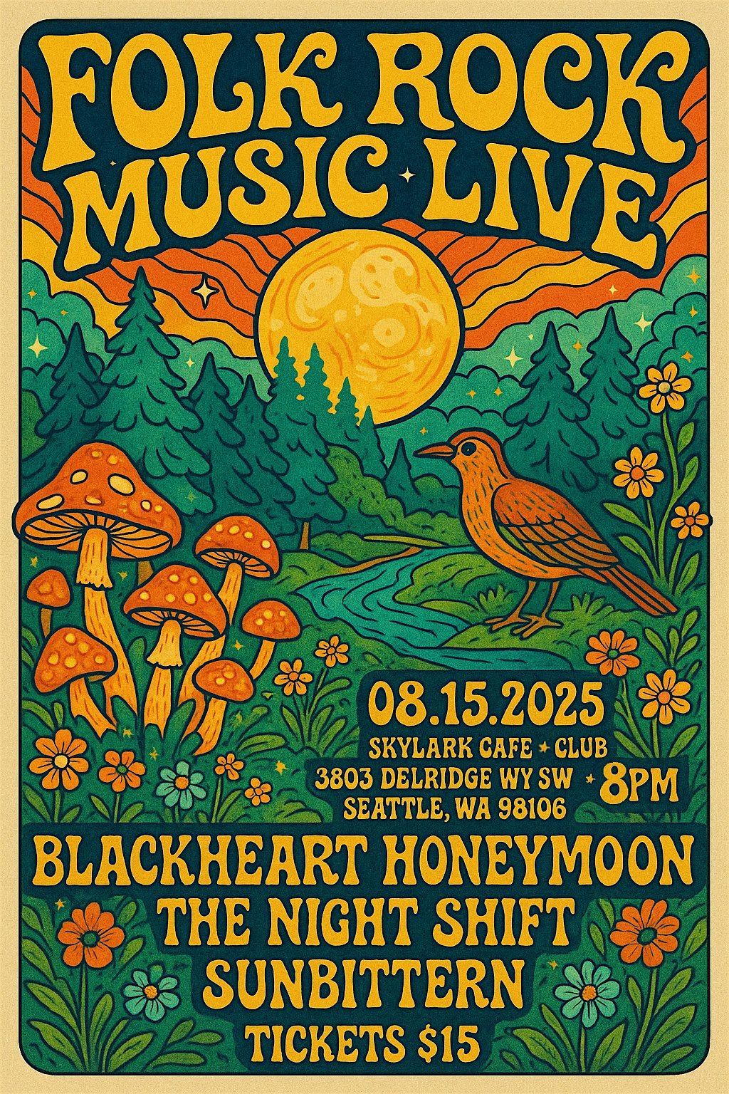 Blackheart Honeymoon, The Night Shift, Sunbittern