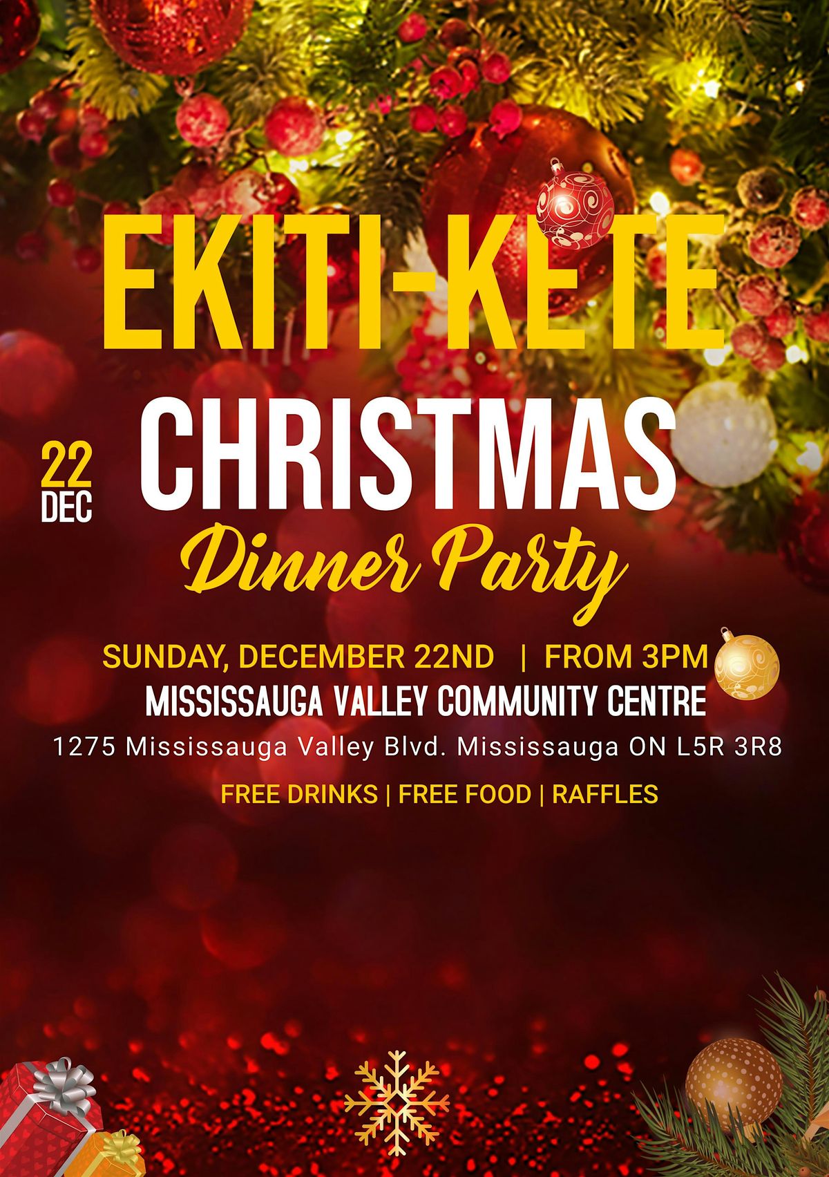 Ekiti Kete Canada Family Christmas Party 2024