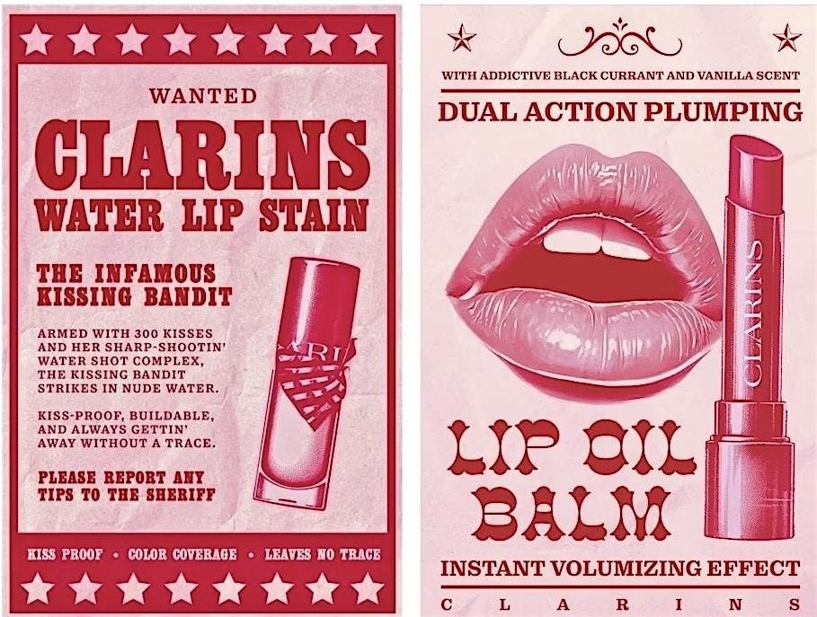 Clarins Sweetheart Saloon