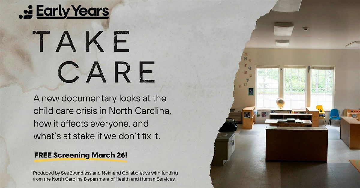 Take Care: North Carolina's Child Care Crisis Affects Everyone Documentary