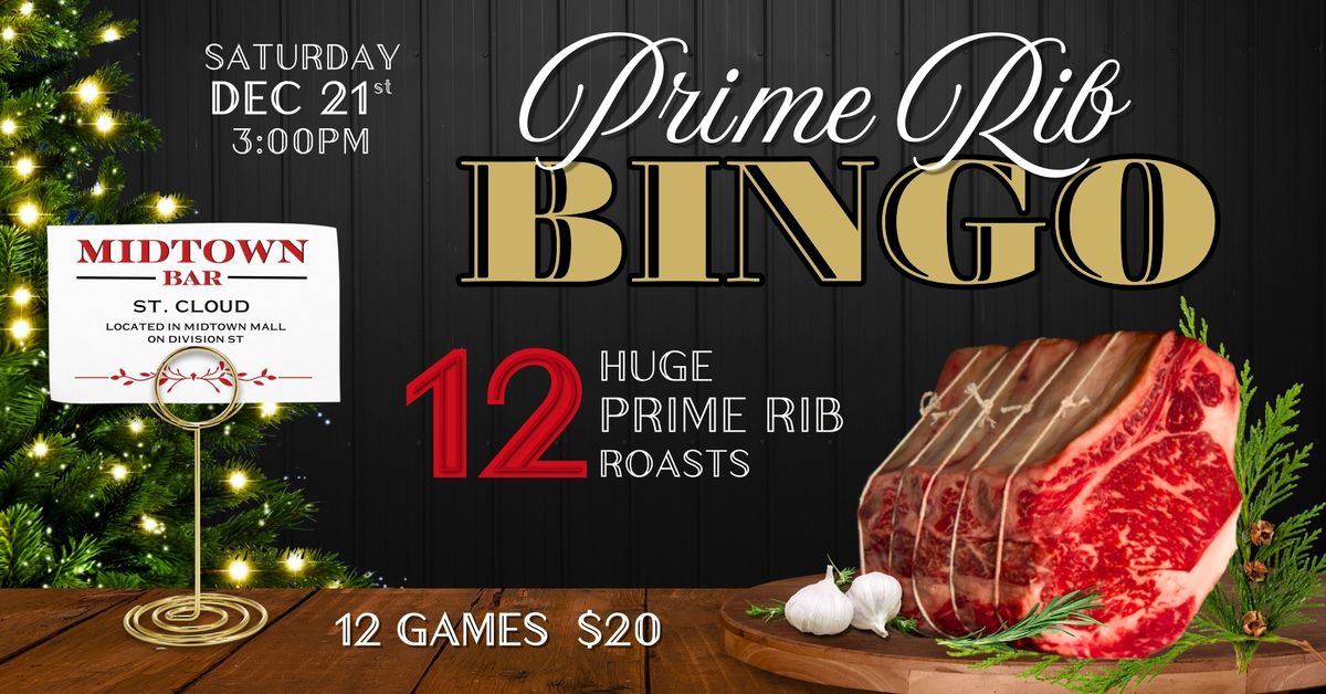 Prime Rib BINGO!