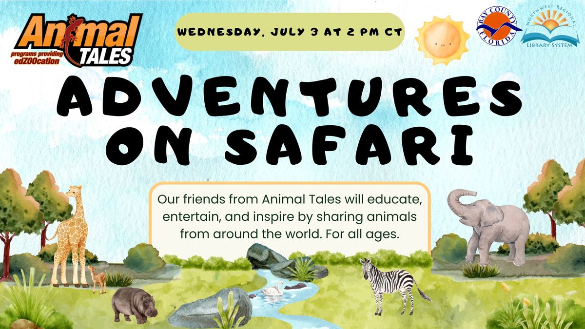 Adventures on Safari with guests from Animal Tales: ZooFari
