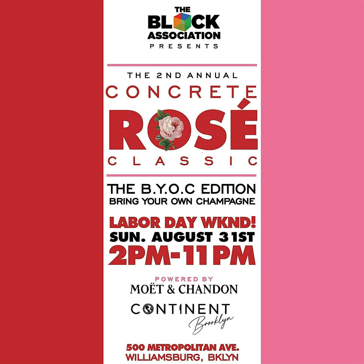 Concrete Rose Classic - Moet & Chandon Champagne festival