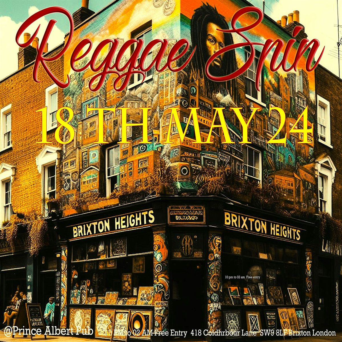 Brixton Heights Presents: Reggae Spin