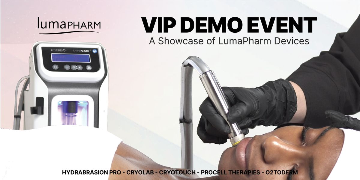 VIP DEMO EVENT - A Showcase of LumaPharm Devices [Calgary]