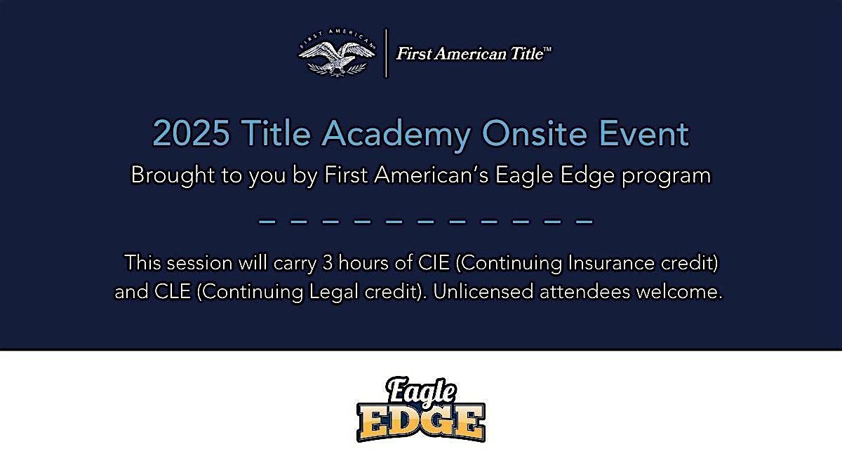 September Title Academy Event at the Pro Football Hall of Fame