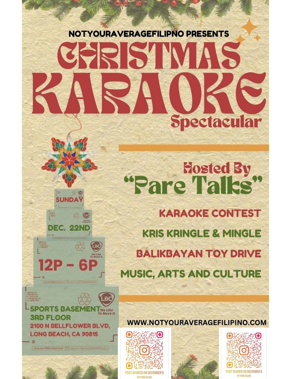 Christmas Karaoke Show