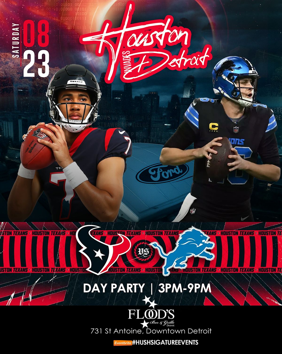 Houston Invades Detroit