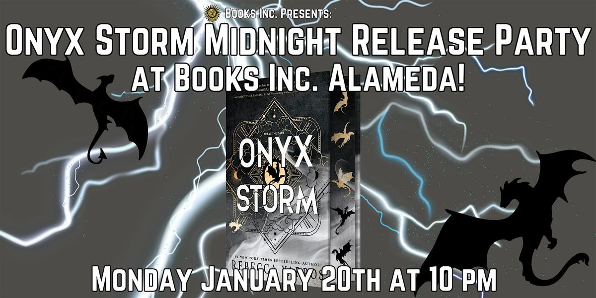 MIDNIGHT RELEASE PARTY at Books Inc. Alameda