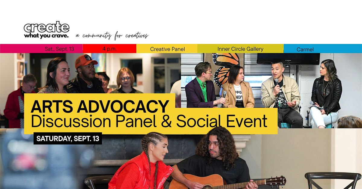 Arts Advocacy: Discussion Panel & Social Event