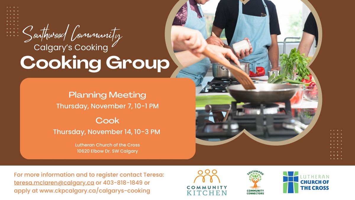 Southwood Community Cooking Group Planning Meeting