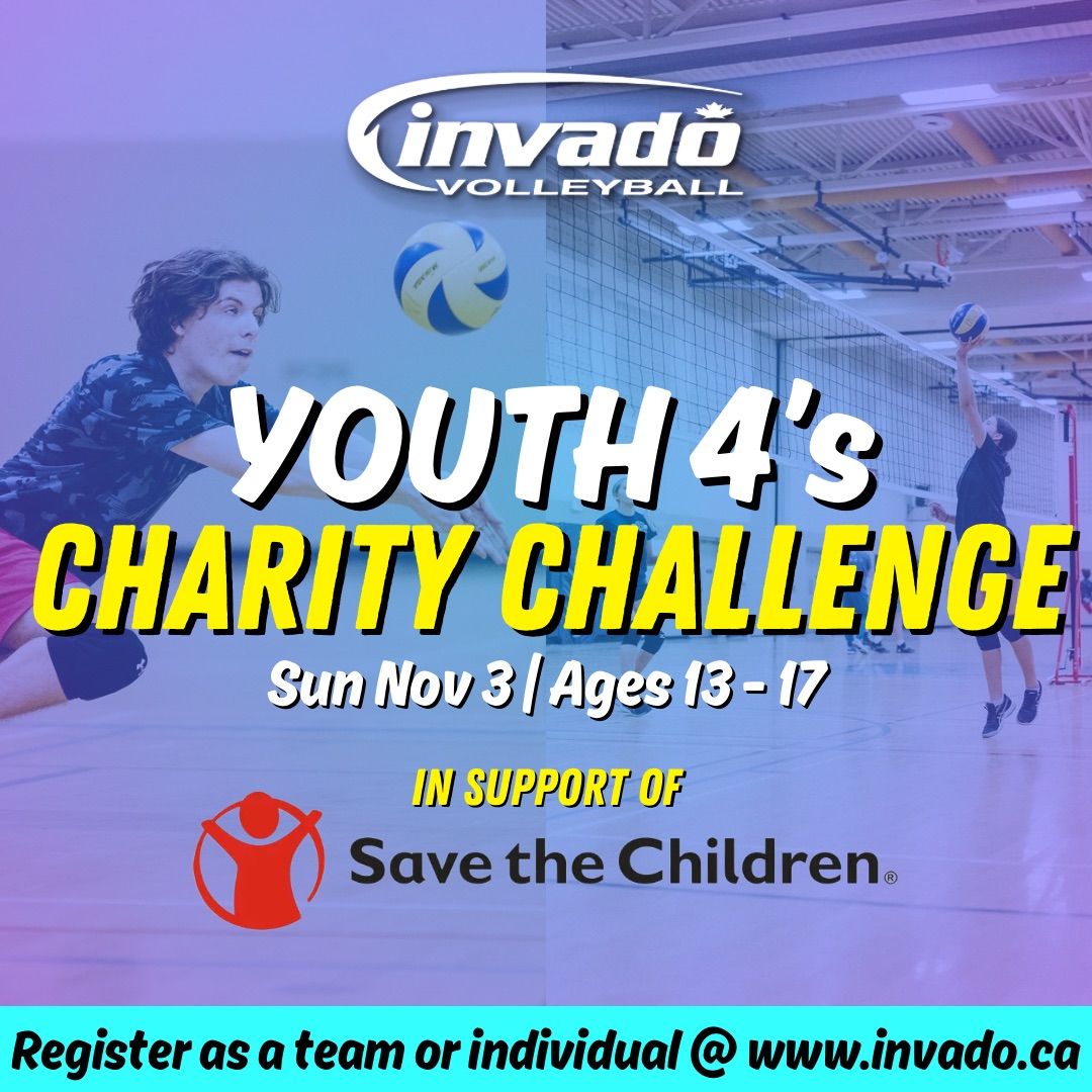 YOUTH 4\u2019s CHARITY CHALLENGE for Save The Children @ Kingsway