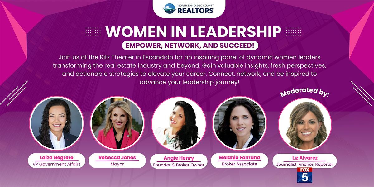 Women In Leadership - Empower, Network, and Succeed!