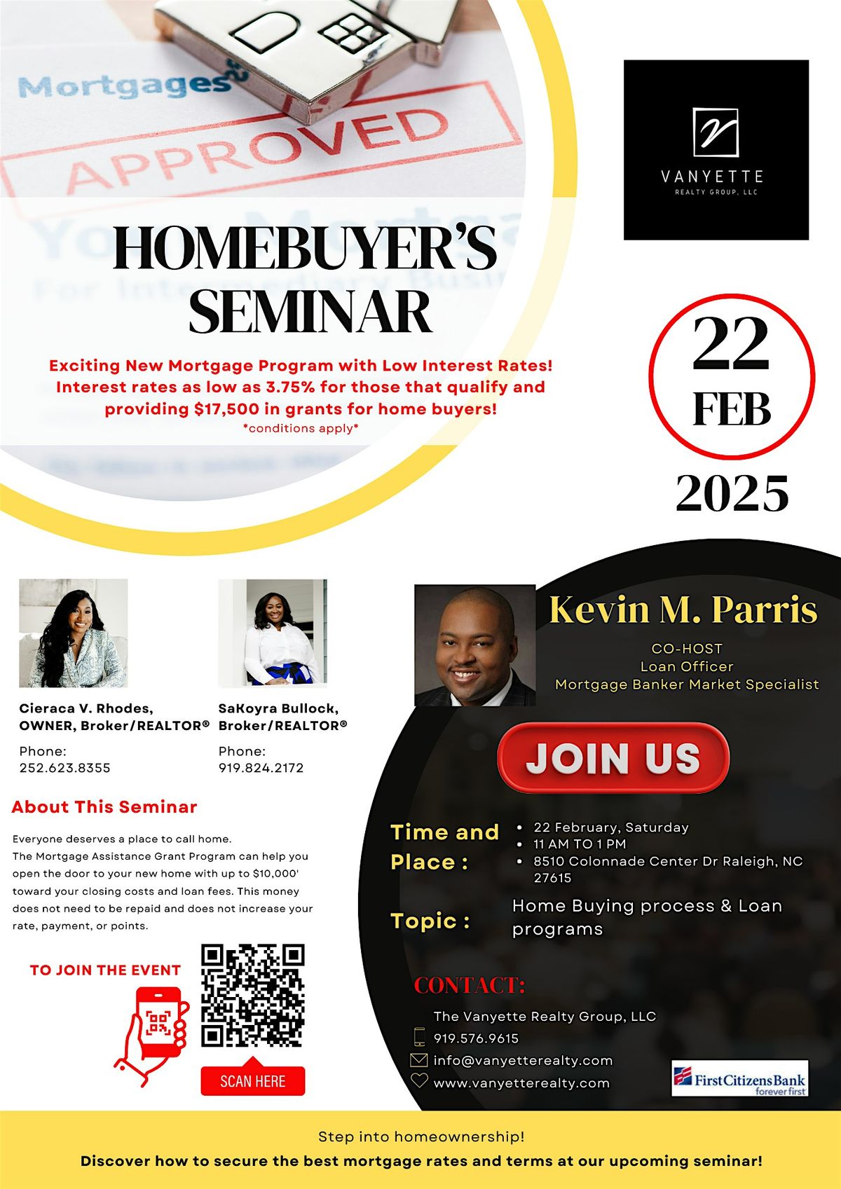 Homebuyer's Seminar with Kevin Parris