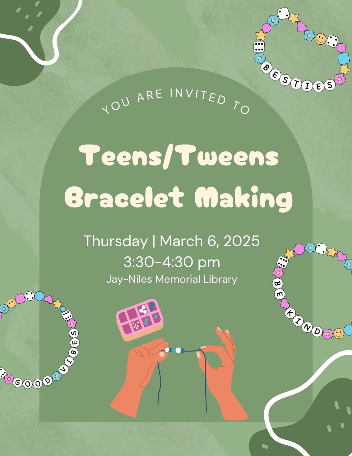 Teens\/Tweens Bracelet-Making