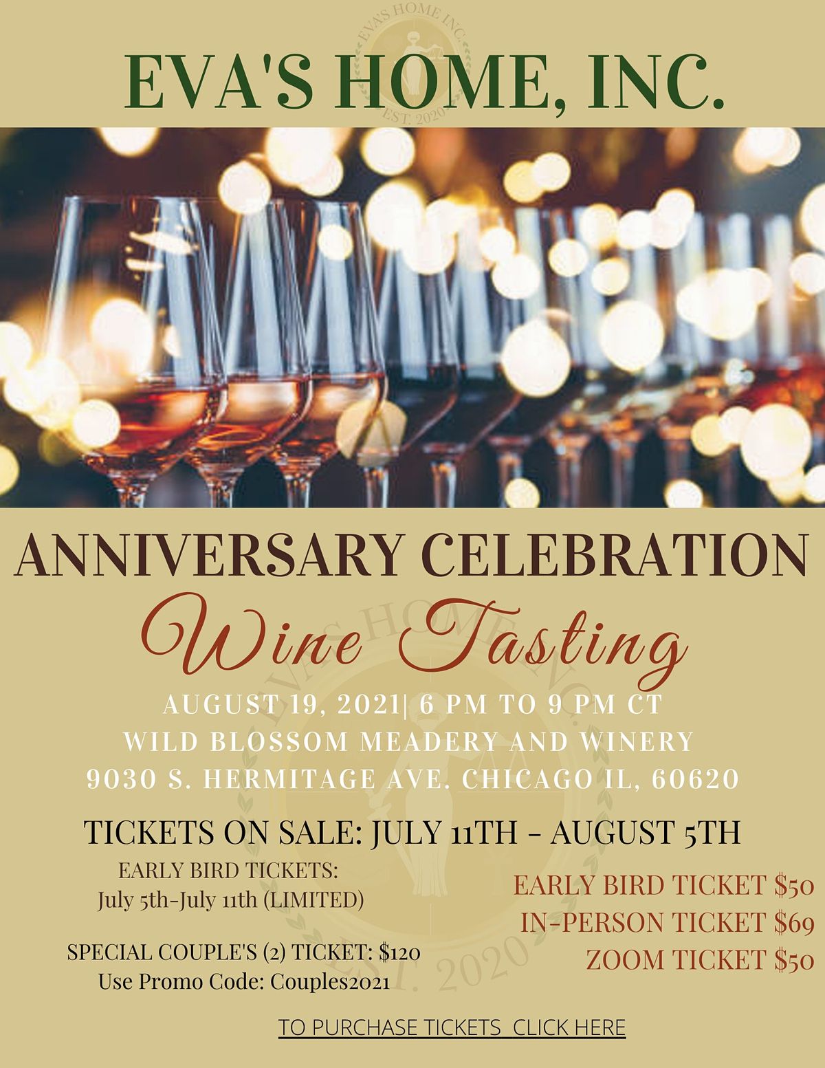 Anniversary Celebration: Wine Tasting