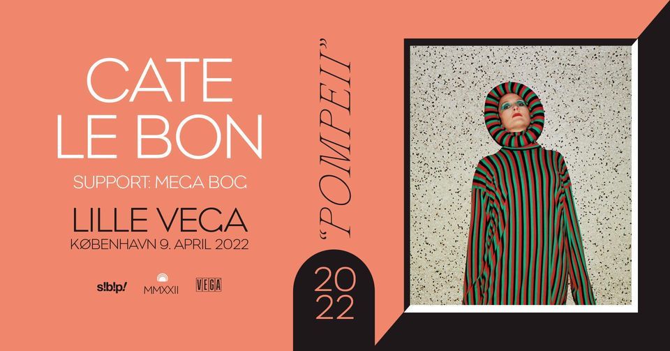 Cate Le Bon (WLS) + support: Mega Bog i Lille VEGA