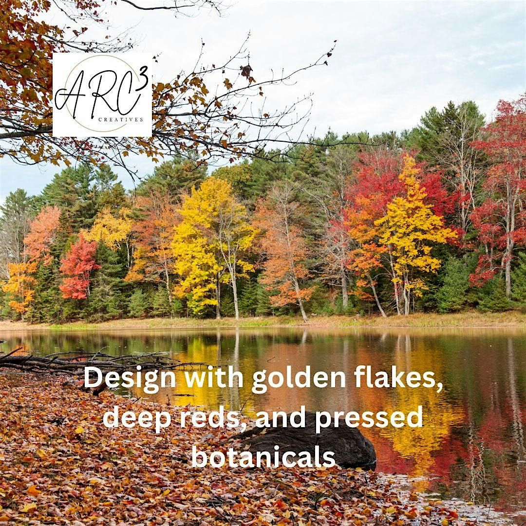 Create an Autumn Glow with Resin