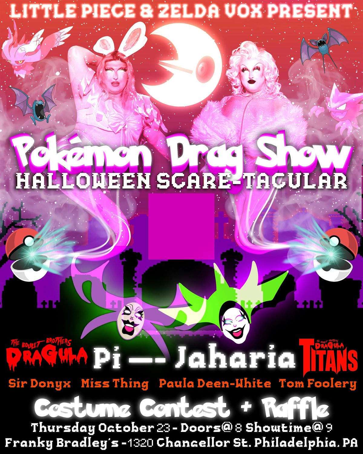 POKEMON DRAG SHOW SCARETACULAR