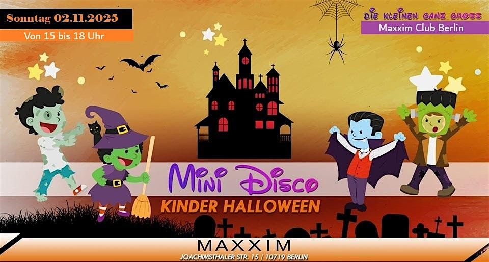 MINI DISCO Kinder Halloween