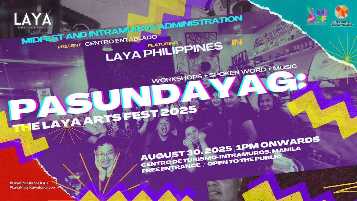 PASUNDAYAG Laya Arts Fest 2025: Creative Writing Workshop