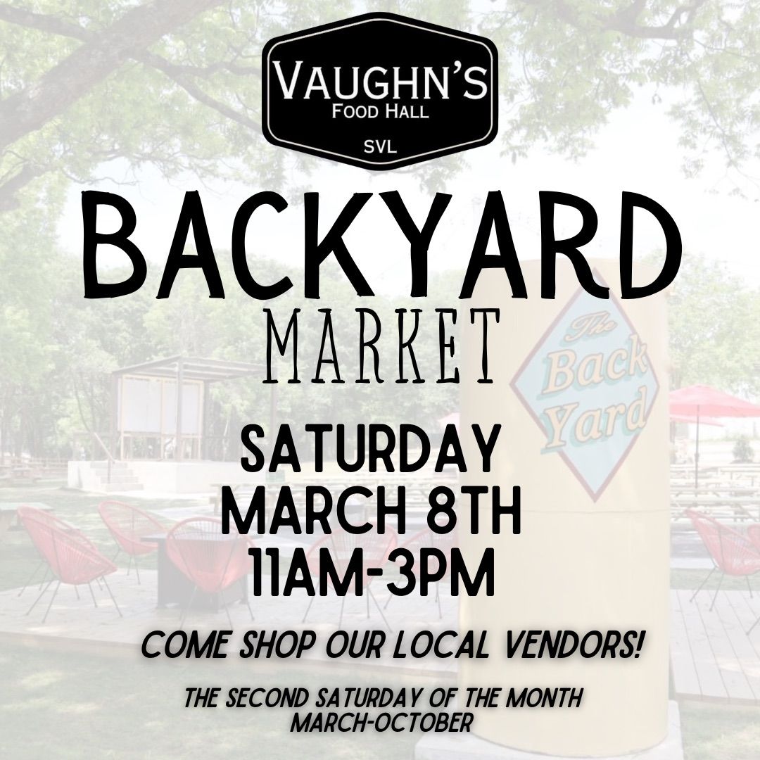 Backyard Vendor Market