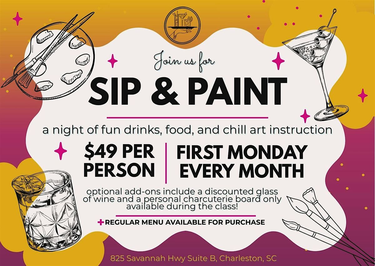 Paint and Sip at All My Exes