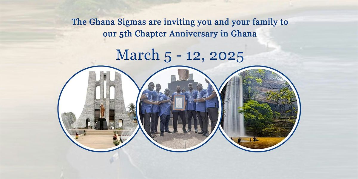 2025 Ghana Sigmas 5th Year Chapter Anniversary