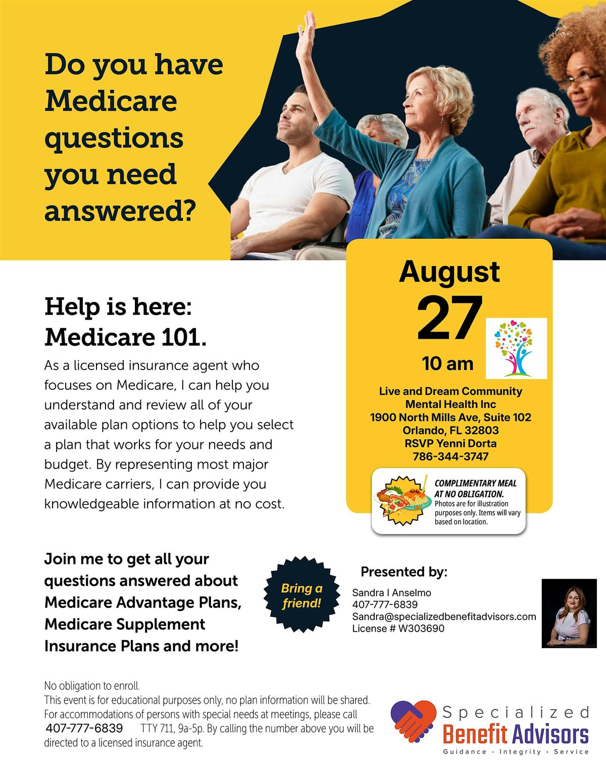 Lunch and Learn: Help is here: Medicare 101