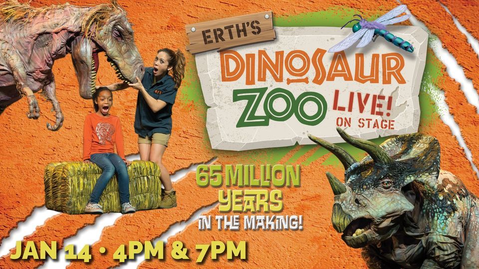 ERTH\u2019S Dinosaur Zoo Live! on Stage