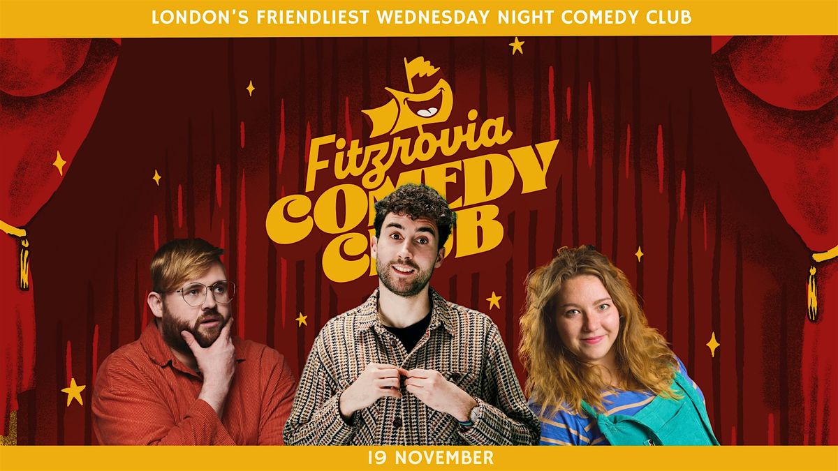 Fitzrovia Comedy Club Featuring Steve Bugeja
