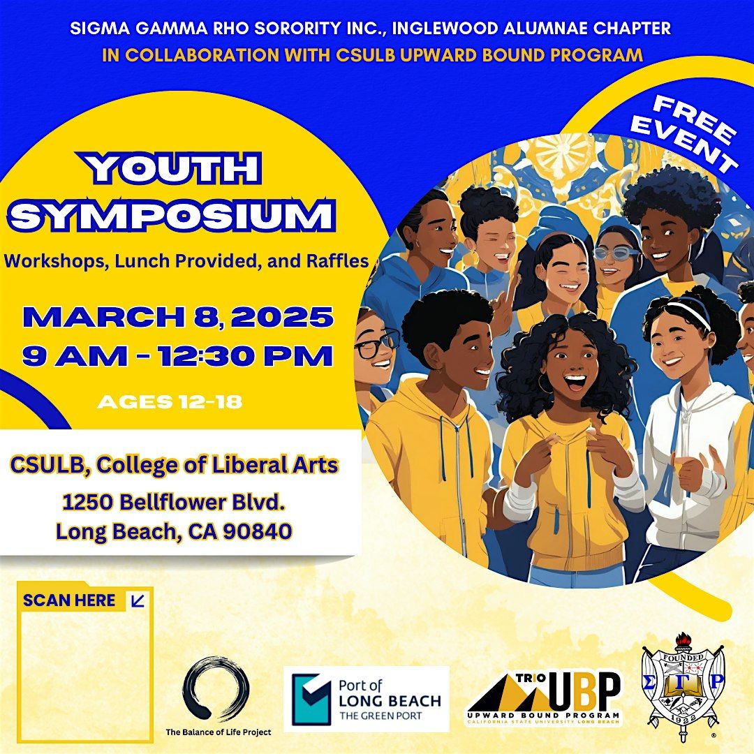 Sigma Gamma Rho Sorority, Inc., Inglewood Alumnae Chapter Youth Symposium