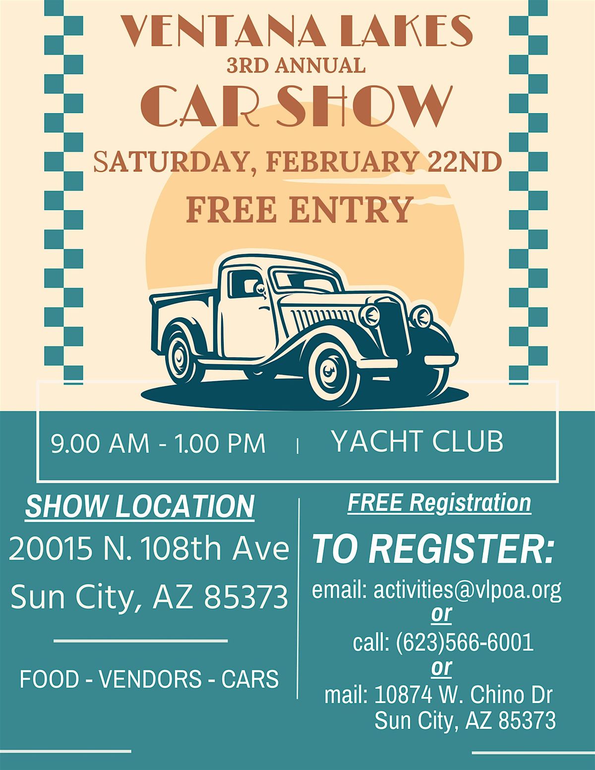 Car Show at Ventana Lakes - 3rd Annual