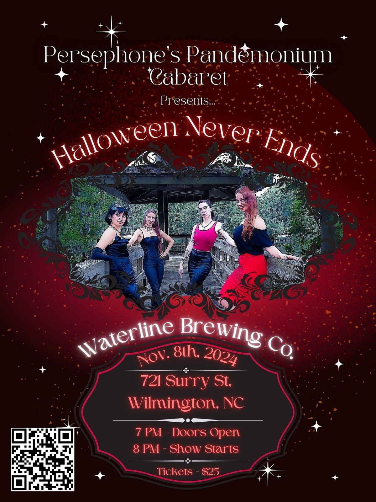 Persephone's Pandemonium Cabaret Presents - Halloween Never Ends at Waterline Brewing Co.