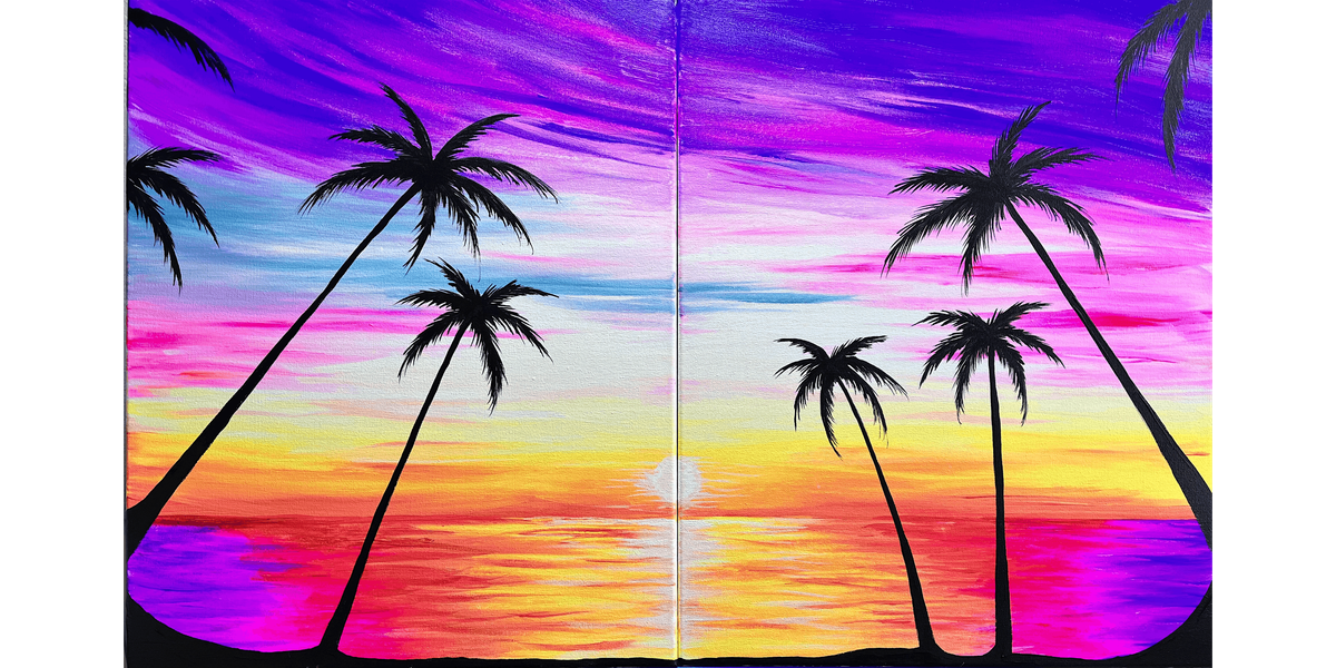 Some Beach Date Night - Paint and Sip in Houston | Classpop!\u2122