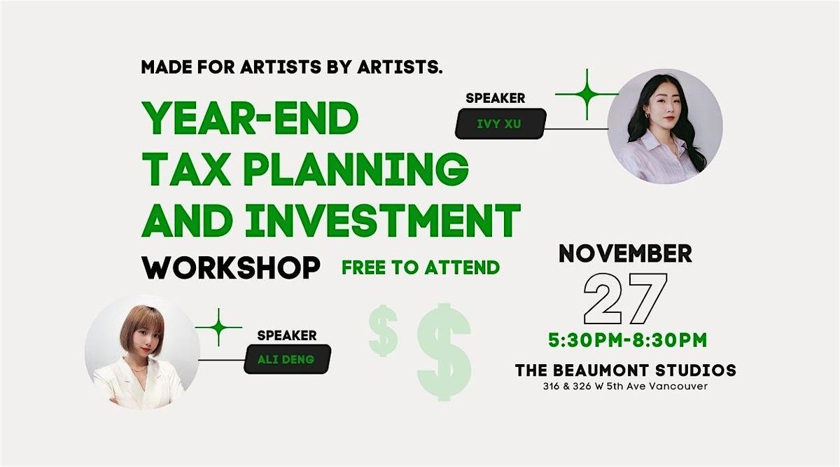 Year-End Tax Planning and Investment Workshop