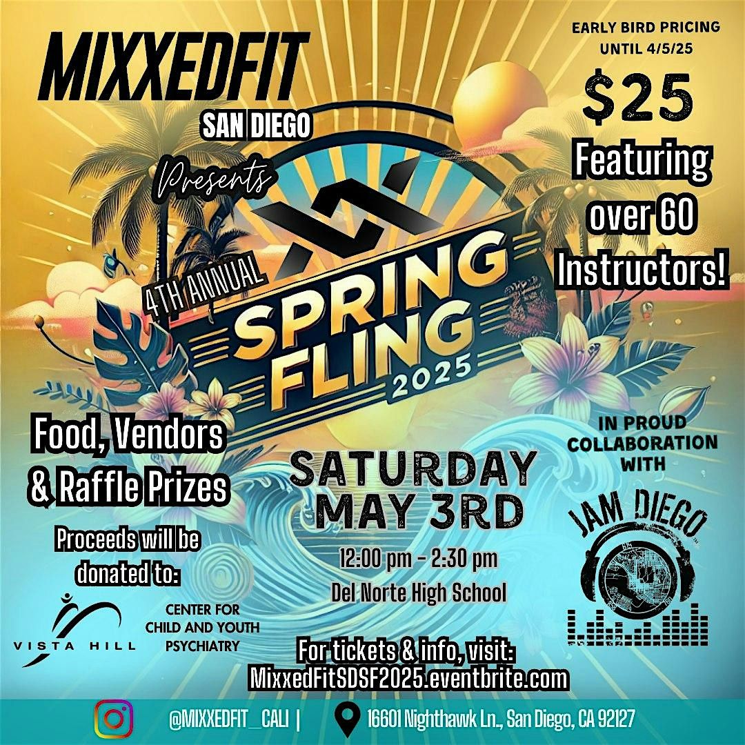 Mixxedfit San Diego\u2019s Spring Fling 2025