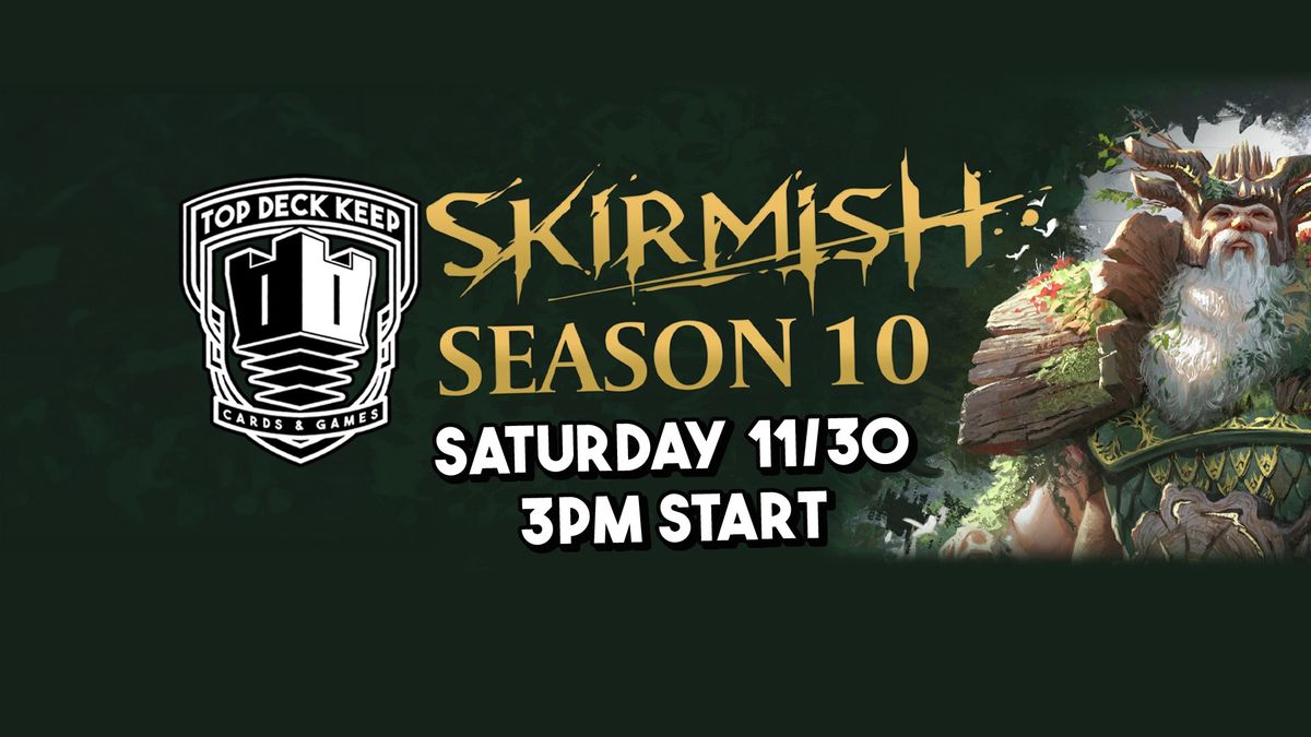 Top Deck Keep Flesh and Blood Skirmish Season 10