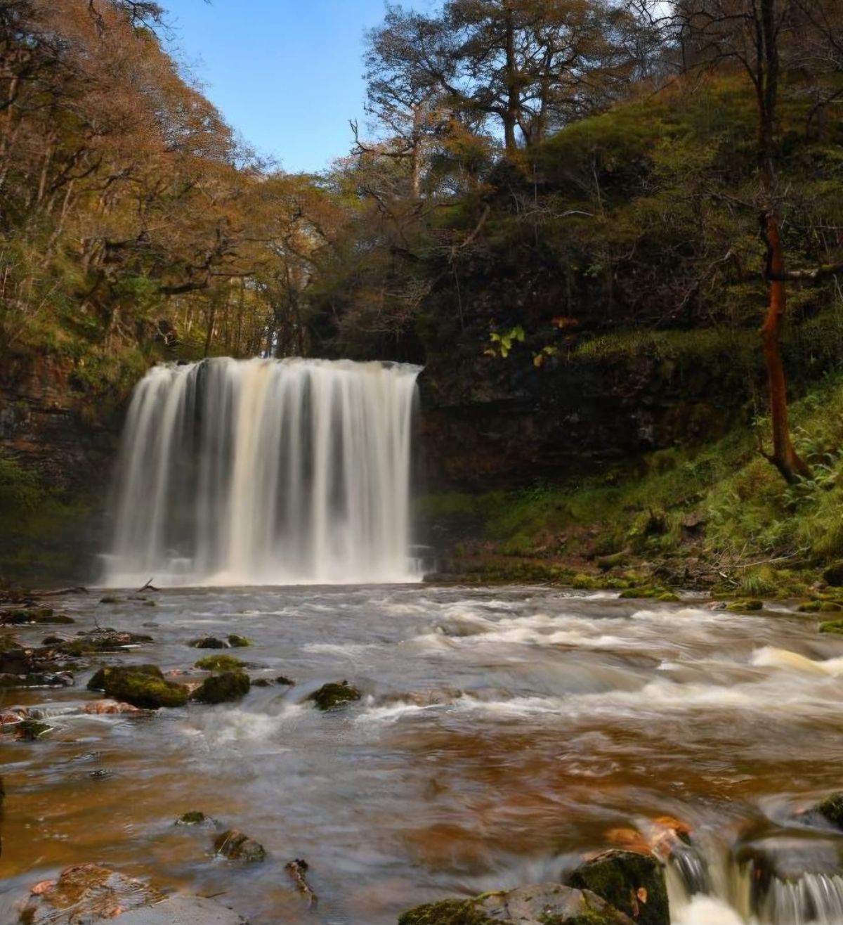 Autumn Colours Brecon Waterfalls Walk -  14 miles