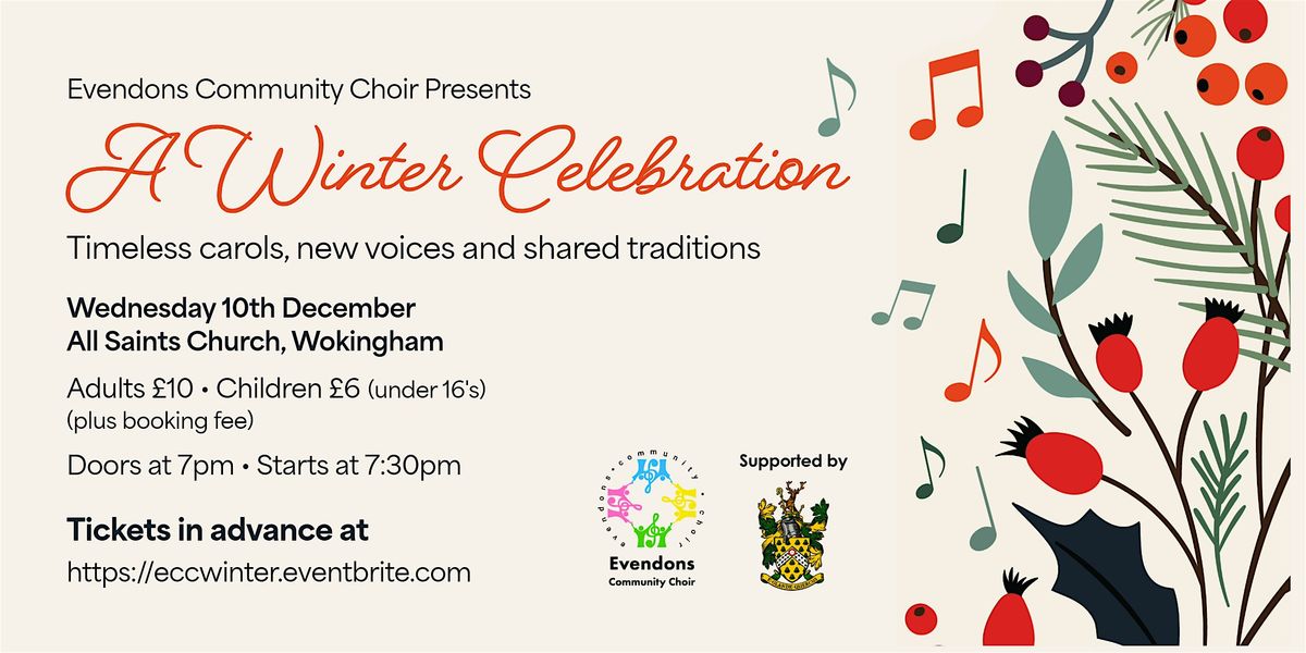 Evendons Community Choir Concert: A Winter Celebration