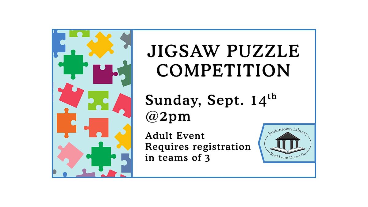 Jigsaw Puzzle Competition